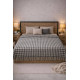 Двоспальне покривало Saheser Winter Blanket 200х220 см антрацит