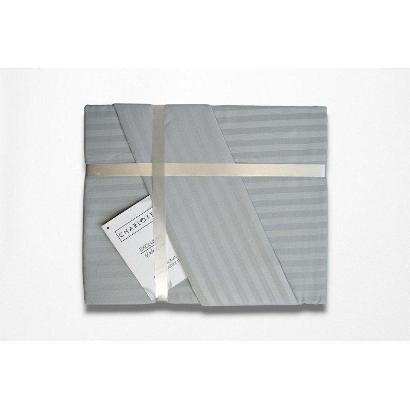 Комплект постільної білизни Charlotte Stripe Satin євро