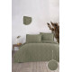 Бавовняне покривало Maribor Natural Creations 240х260 см зелене