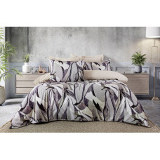 Комплект постільної білизни Saheser Digital Satin євро 300 TC