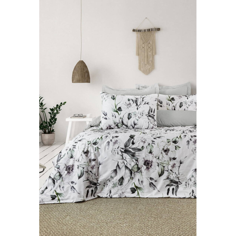 Комплект постільної білизни Saheser Digital Satin євро 300 TC