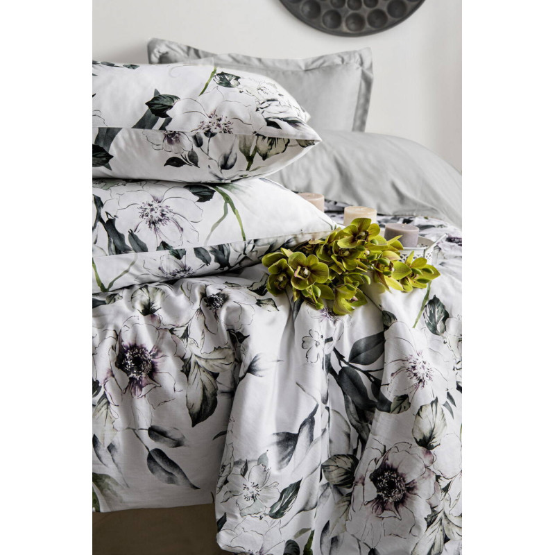 Комплект постільної білизни Saheser Digital Satin євро 300 TC