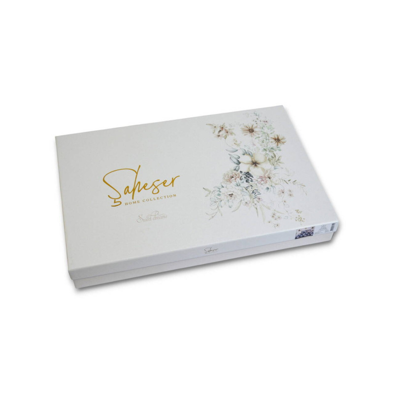 Комплект постільної білизни Saheser Digital Satin євро 300 TC
