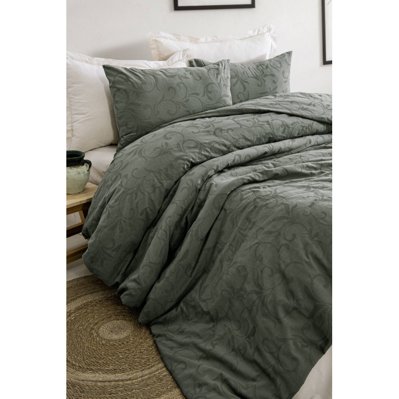 Комплект постільної білизни Saheser Luxury Jacquard євро