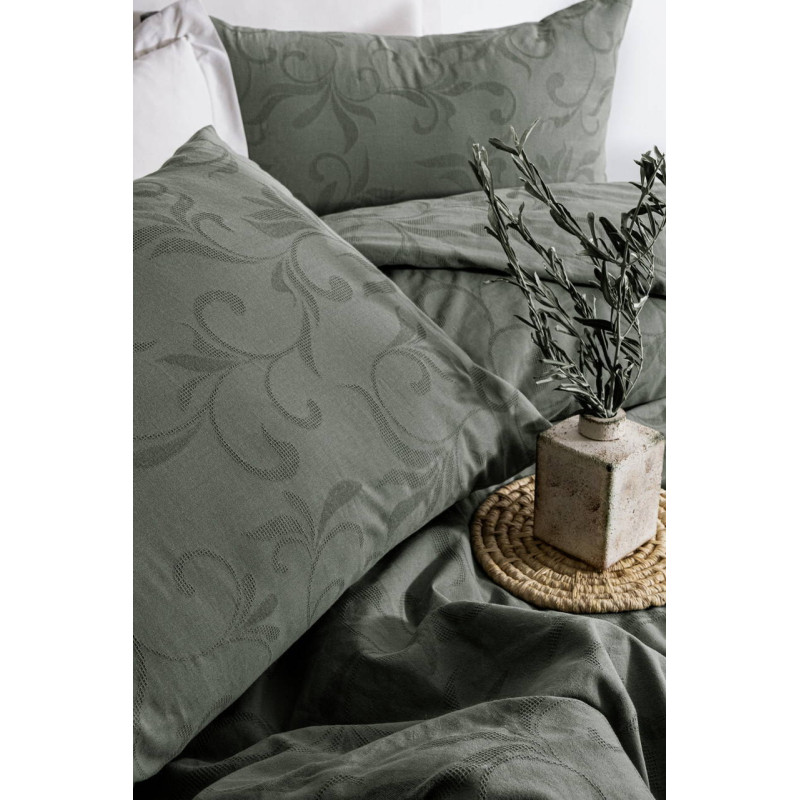 Комплект постільної білизни Saheser Luxury Jacquard євро