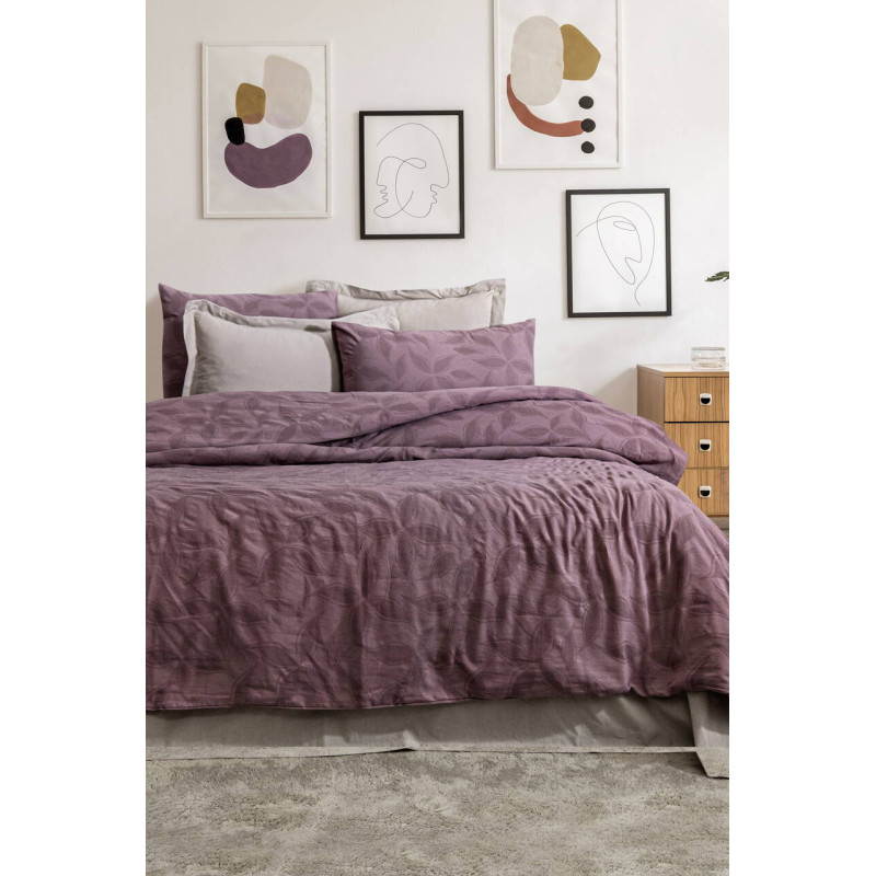 Комплект постільної білизни Saheser Luxury Jacquard євро