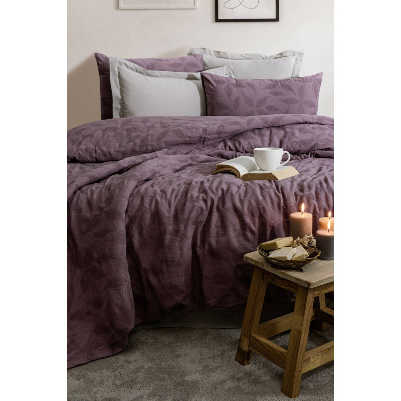 Комплект постільної білизни Saheser Luxury Jacquard євро