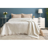 MOSS Scarlett Ranforce Euro Bed Linen Set