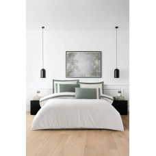 Комплект постільної білизни La Romano Mona Premium Satin євро кремовий