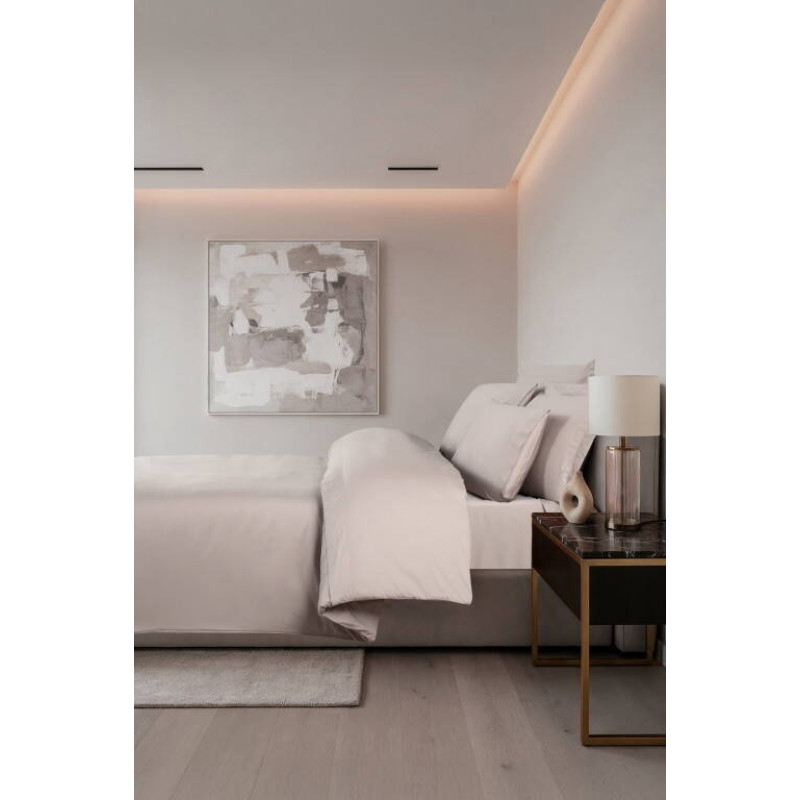 Комплект постільної білизни La Romano Mona Premium Satin євро ліловий