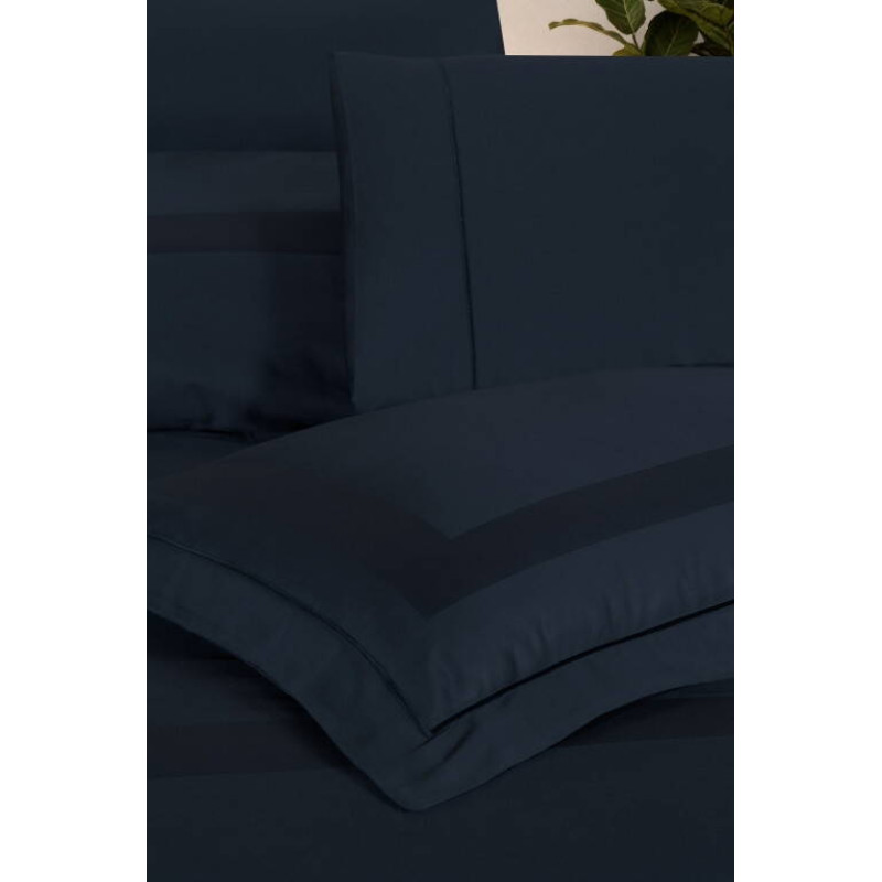Комплект постільної білизни La Romano Mona Premium Satin синій