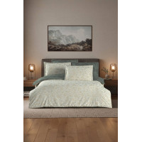 La Romano Edesa Beige Luxury Satin Euro Bed Linen Set