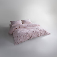 Комплект постільної білизни Limasso Stonewashed євро з вишивкою