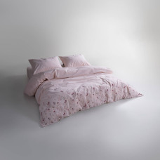 Комплект постільної білизни Limasso Stonewashed євро з вишивкою