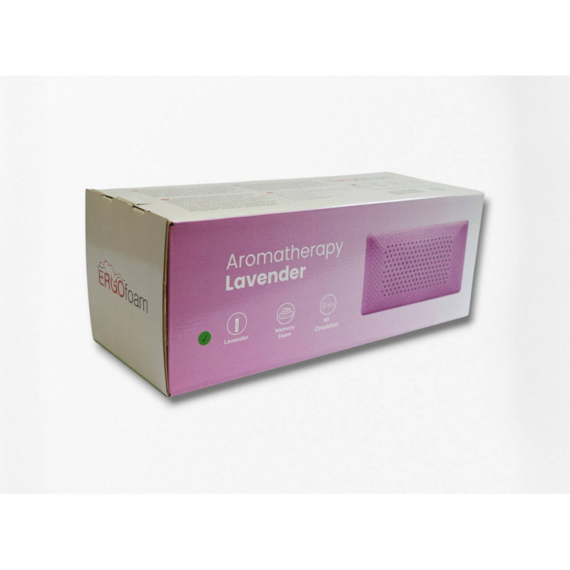 Ортопедична подушка Ergo Foam Visco Aroma Therapy Lavender