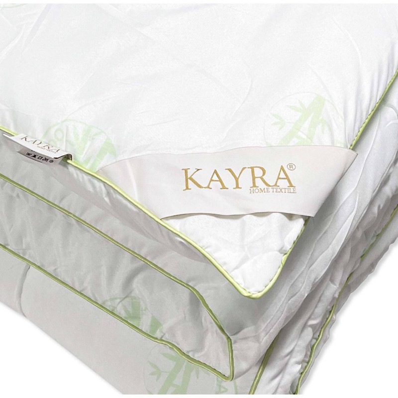 Всесезонна стьобана ковдра Kayra Bamboo 195х215 см