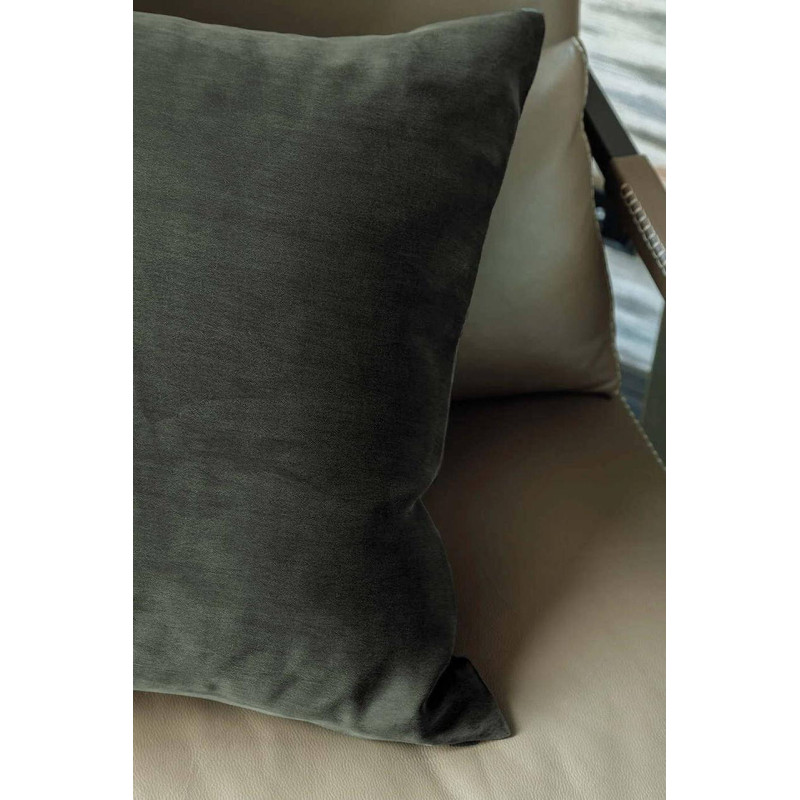 Комплект постільної білизни Issimo Vegan Silk євро Jade Moss