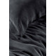 Комплект постільної білизни Issimo Vegan Silk євро чорний