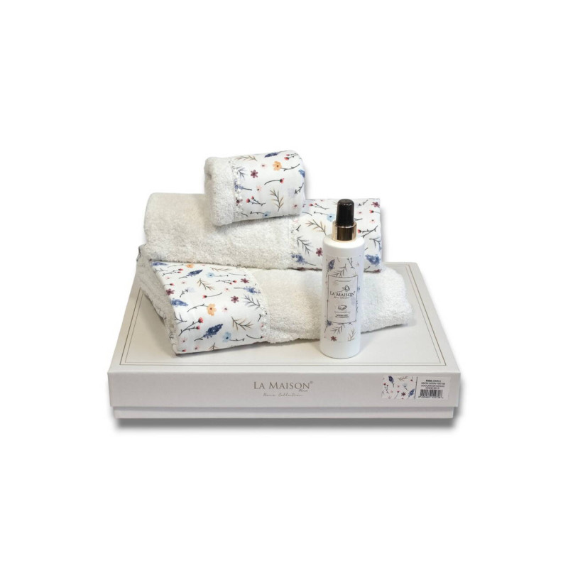 Набір махрових рушників La Maison у подарунковій упаковці