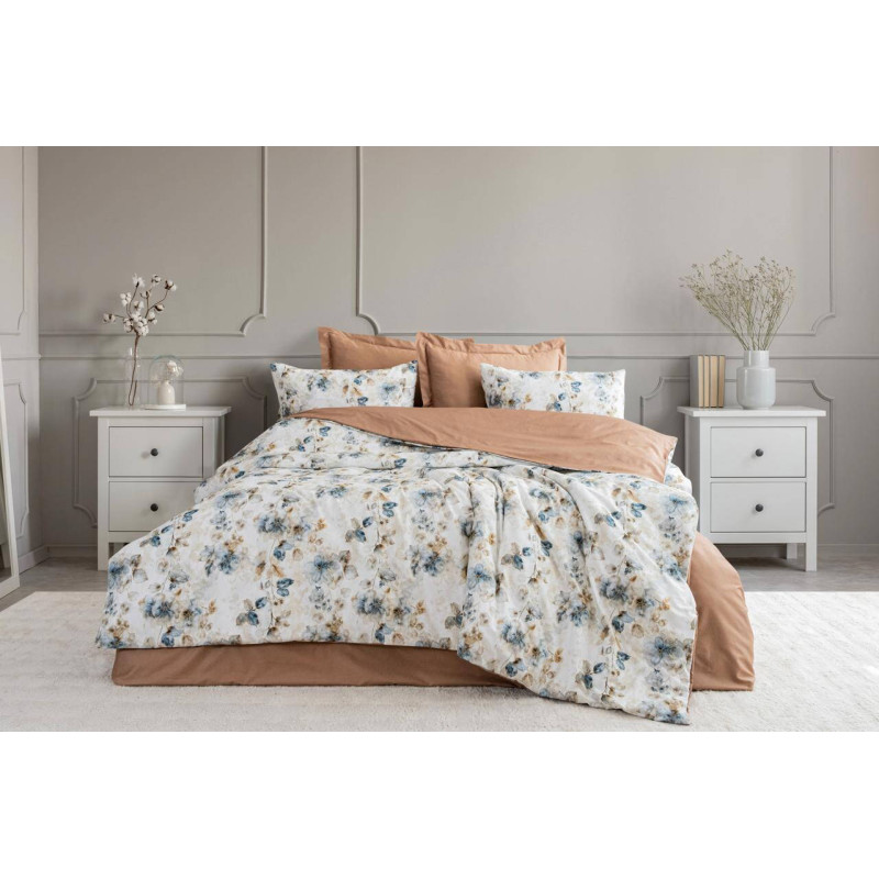 Комплект постільної білизни Saheser Digital Satin євро 300 TC