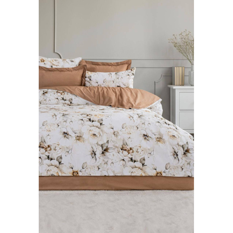 Комплект постільної білизни Saheser Digital Satin євро