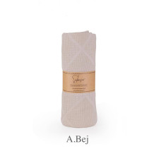Вафельне простирадло Saheser Cotton Pique 160х230 см A.Bej