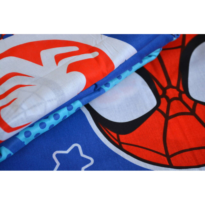 Комплект постільної білизни TAC Disney Spidey Adventure з ранфорсу