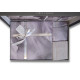 Комплект постільної білизни First Choice Cotton Satin Ruska Lilac євро
