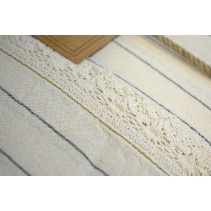 Комплект постільної білизни Limasso Stonewashed Ranforse з мереживом