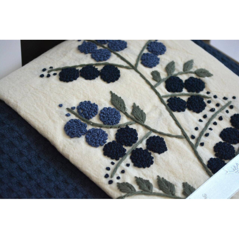 Комплект постільної білизни Turkiz Stonewashed євро з покривалом