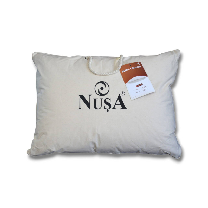 Подушка Nusa Microgel 50х70 см з бавовняним чохлом