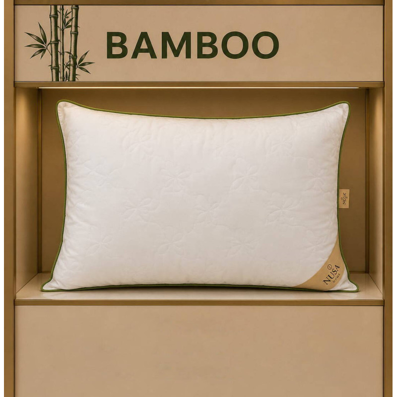 Подушка Nusa Bamboo 50х70 см з бамбуковим наповнювачем