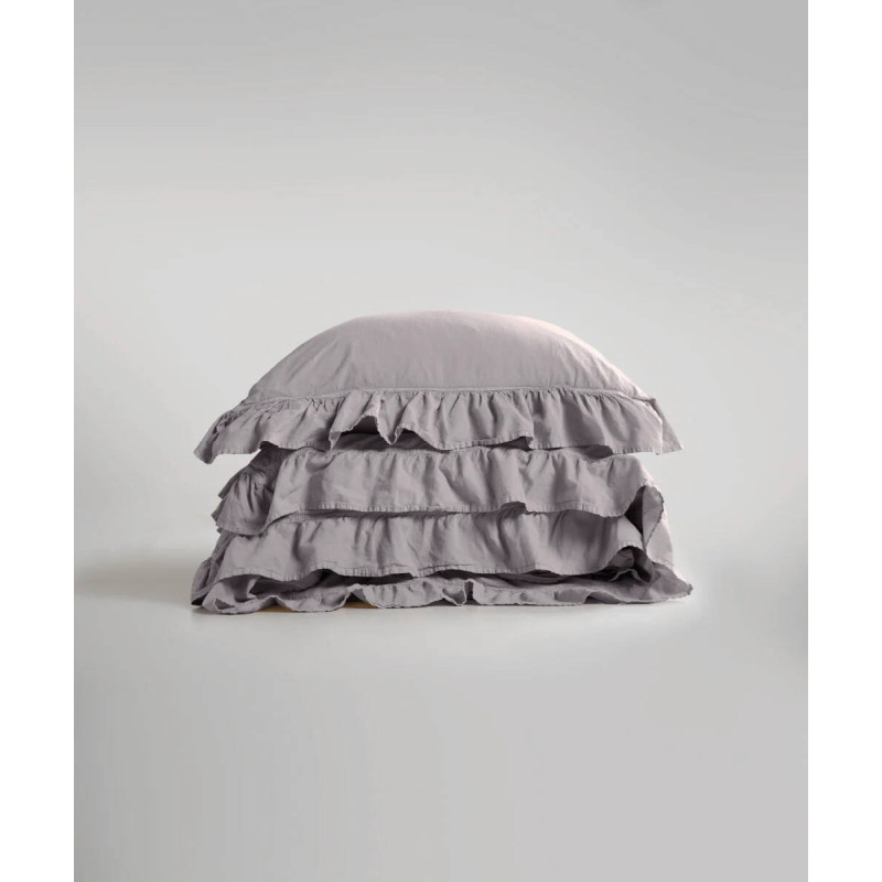 Сімейний комплект постільної білизни Limasso Stonewashed Grey