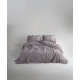 Сімейний комплект постільної білизни Limasso Stonewashed Grey