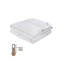 Пухова ковдра Lotus Home Goose 195x215 см тепла 10.5 tog