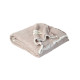 Муслінове покривало Lotus Home Larna 160x200 см бежеве