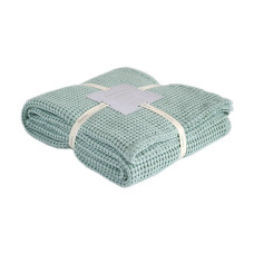 Бавовняне покривало Lotus Home Bellia м'ятне 220х240 см