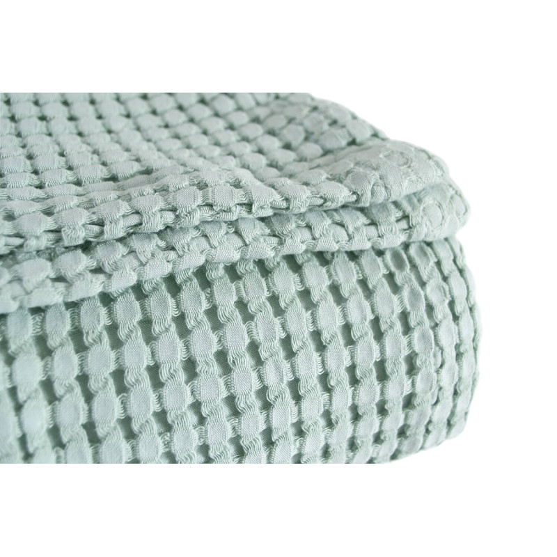 Бавовняне покривало Lotus Home Bellia м'ятне 220х240 см