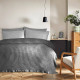 Покривало піке Lotus Home Bellia антрацит 200x220 см