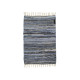Бавовняний килимок Lotus Home Surrey denim 80х250 см з бахромою