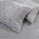 Жакардове покривало Dantela Vita Hazel сіре 250x260 см