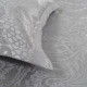 Жакардове покривало Dantela Vita Hazel сіре 250x260 см
