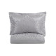 Жакардове покривало Dantela Vita Hazel сіре 250x260 см
