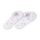 Жіночі муслінові тапочки Lotus Home Molly Heart білі 35-38