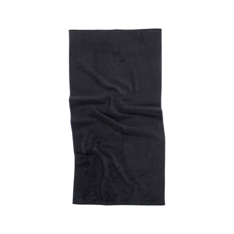 Банний рушник Lotus Home Premium Microcotton чорний 90x150 см