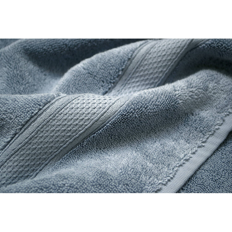 Рушник для обличчя Lotus Home Grand Soft Twist синій 50х90 см