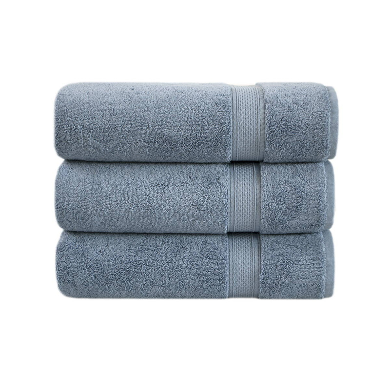 Рушник для обличчя Lotus Home Grand Soft Twist синій 50х90 см