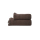Рушник для обличчя Lotus Home Rius 50х100 см, коричневий