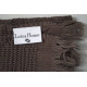 Рушник пештемаль Lotus Home Rius коричневий 90x170 см