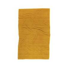 Бавовняний пештемаль Lotus Home Sophie гірчичного кольору 90x150 см